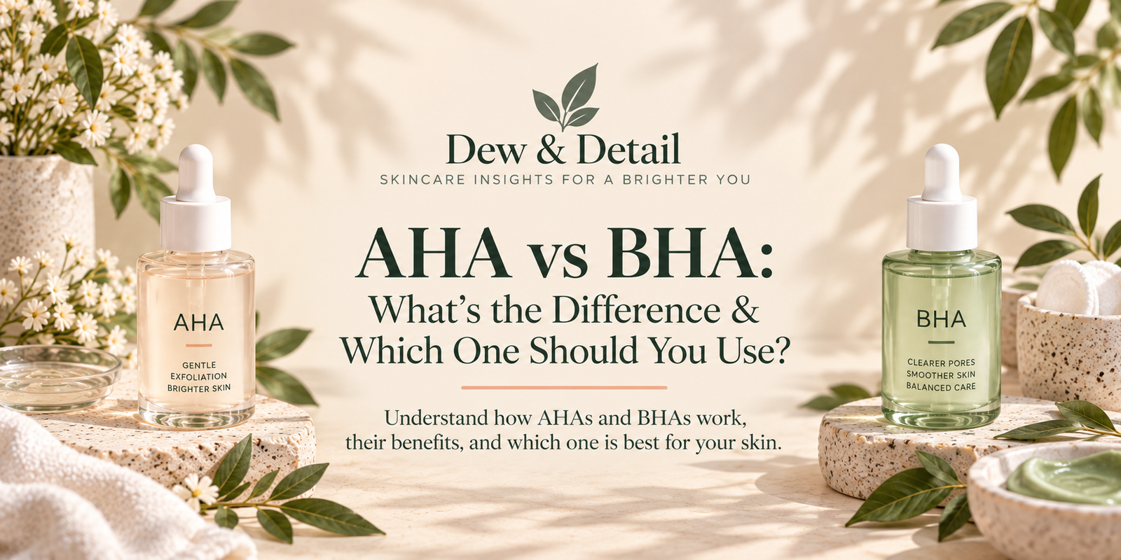 AHA vs BHA: What’s the Difference & Which One Should You Use?