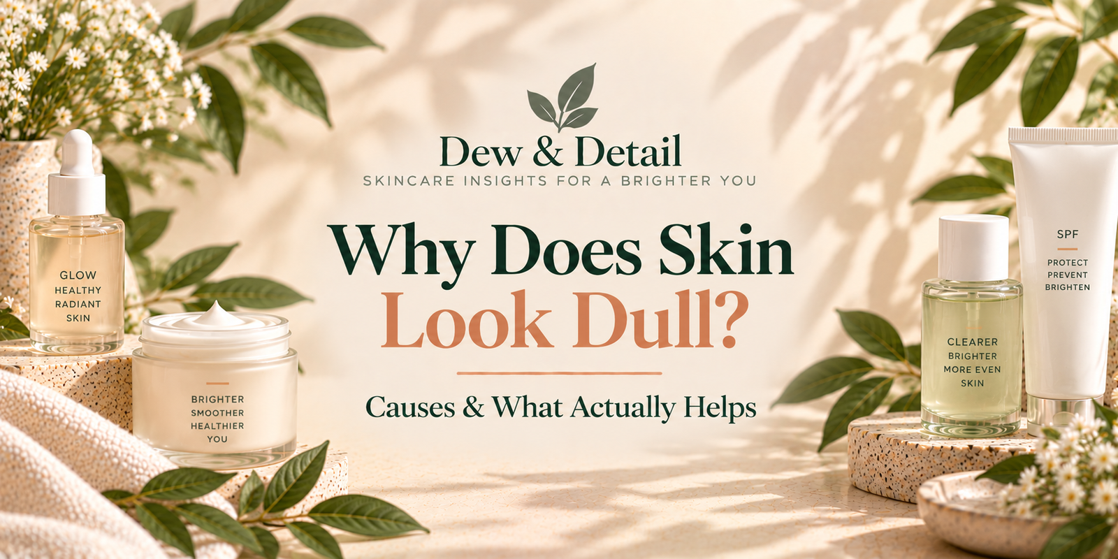 Why Does Skin Look Dull? Causes & What Actually Helps